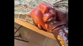 Sextoy deep throat after work. I came so fast