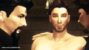 Doctor Strange gets his Multid!ck destroyed in this Marvel 3D yaoi parody
