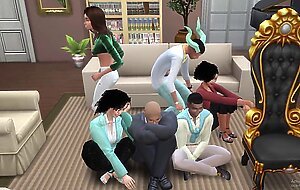The Fresh Prince 6 Ft Miley, Kendell, and Emma | Sims 4 Series