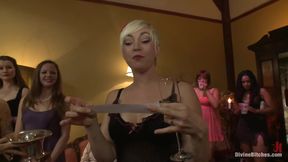 40 women join Maitresse Madeline to submit a guy