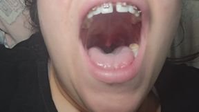 "The pleasure of completely dominating you in my mouth"