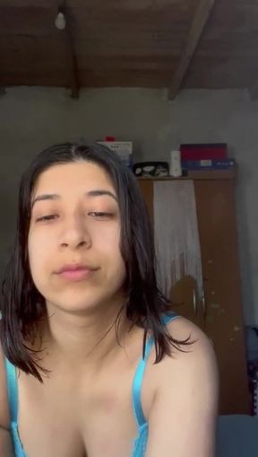 Selene, the sexy Latina, in very hot poses