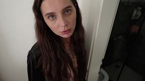 stepmother has to take a dick from her ass to mouth to make her boy cum faster
