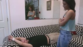 Laney’s Facesitting Treasure Interrogation