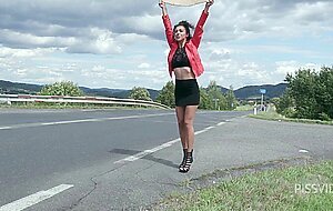 Hitch-hiking wet, lady ana, 7on1, atm, dap, wrecked ass, buttrose, pee drink, pee shower, squirt,