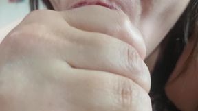 Wet Sloppy Close-Up Blowjob – Swallowed Every Drop ???? (HD POV)