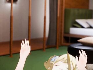 Lumine and Hutao tickling challenge