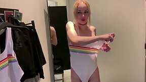 Sucked off a translady in a dressing room
