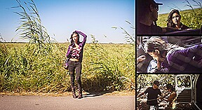 Jade Jantzen Accepts Slave Training Session with Outdoor Rope Bondage & Rough Sex - HelplessTeens