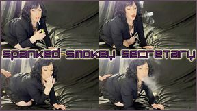Smoking Secretary Spanked & Fondled [1080p]