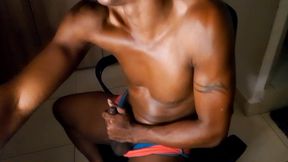 Hispanic Teen 18+ Touches Himself And Masturbates/black Cock - Quick Cum Dribble/cumming For You