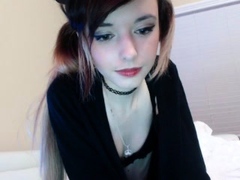 Tiny college teen webcam striptease perfection