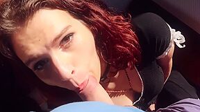 Sunday Cock Worship - Adorable Trans Wife Worships Her Husbands Cock 13 Min