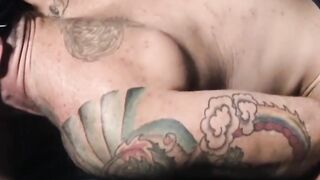 UNLEASH THE BEAST Tattooed Titan Pounds Insatiable Bearded Beefcake in Raw, Raunchy Rimming Triple Threat!