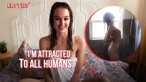 ”Ersties - Sexy American Beauty Dubsie Masturbates In the Shower”