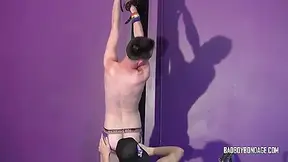 Skinny Twink Merlin Tied Up Then Teased And Flogged