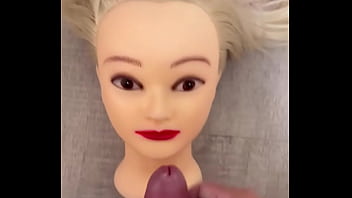Cum on dolls face