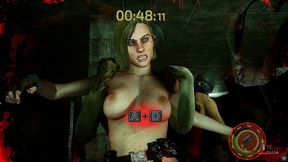 bioasshard a xxx parody [extreme pornplay hentai game] ep.1 resident evil sex parody