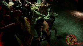 bioasshard a xxx parody [extreme pornplay hentai game] ep.1 resident evil sex parody