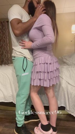 Old man wanted humilated and cucked while we make out 🤣 good feet view