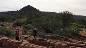 Hotwife Stella Sedona Fucked On Top Of A Mountain By Chocolatebeast & Another Bull