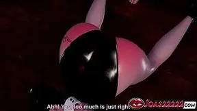 Goth Alice�s Wild Ass Spanking and Squirt in Rule34 3D Hentai - Big Tits Massage with Loud Moans, Whipping Until Bright Red and Tight Ass Licking to Explosive Squirt Uncensored Animation