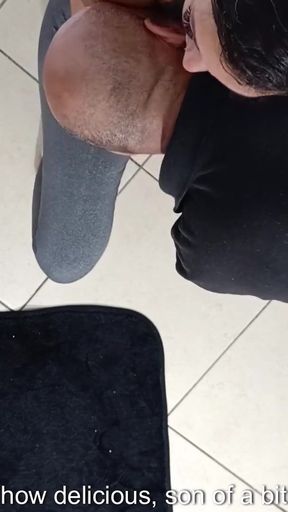 Unexpected sex in the waiting room with a stranger.   Clip 2