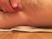 Frenulum Massage And Handjob Ends With A Huge Cumshot