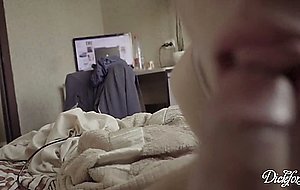 Dickforlily, fed breakfast bitch with his cock oral cr
