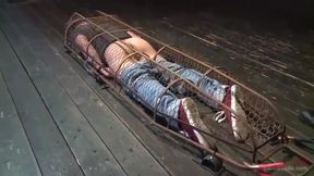 Daddy Fucks Boy Good In A Cage Upside Down N In Bondage