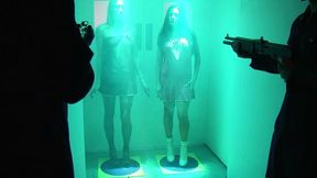 two hot girls cassie and audrey bitoni and rough fuck in foursome by corona inspector