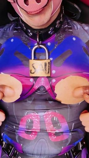 Unforgettable moment from &quot;Nipple Pump  PIG Slut Whore&quot;