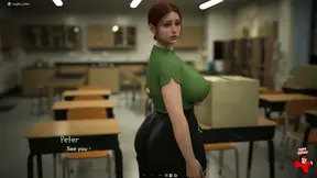 Sexy Asian MILF seduced in a 3D animated love game