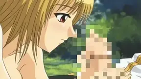 Blonde babe accepts a pounding in horny hentai pro action