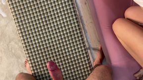 Playing “guess What's in Your Mouth” with My Stepsister