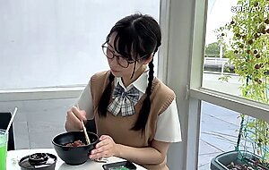 Moe-kyun beauty woman  i had sex with a dirty honor student with big breasts and glasses while