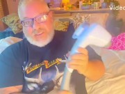 Big fat country daddy special Cracker Barrel Sausage huge cumshot