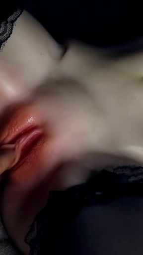 Stunning moment from "Super professional masturbation of a delicious beautiful pussy"
