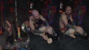 happy wildd kinkmas day 5 anal stretching