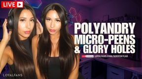 [ LIVESTREAM ] POLYANDRY, MICRO-PEENS AND GLORY HOLES