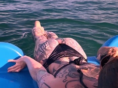 Amateur Outdoor Brunette Masturbates
