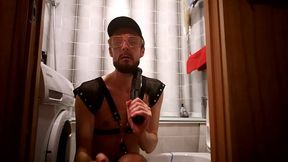 Self dildo fucking, fisting and cumming