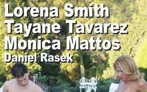 Lorena Smith & Tayane Tavarez & Monica Mattos & Daniel Rasek trannie BGTT suck fuck anal facial