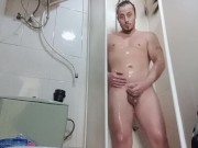 En la ducha caliente