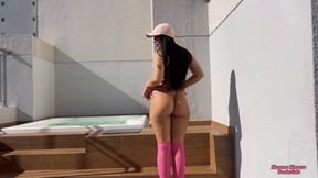 Farting on the roof for my noisy neighbors - FULL