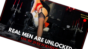 REAL MEN ARE UNLOCKED // OFFICIAL STATUS AUDIT: You Are Just Furniture