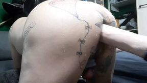 Hard Fast Anal Fucking 2ith Dildo