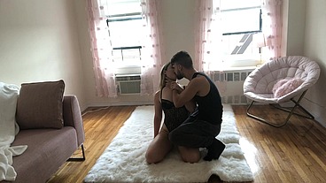 Lexi Grey Gets Fucked Rough - Cum on Glass Table - Licks it Off