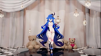 Honkai Impact 3rd Sirin Hentai Undress Dance Queencard Song MMD 3D Blue Hair