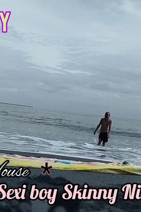 Sexy boy on the beach - Part 2